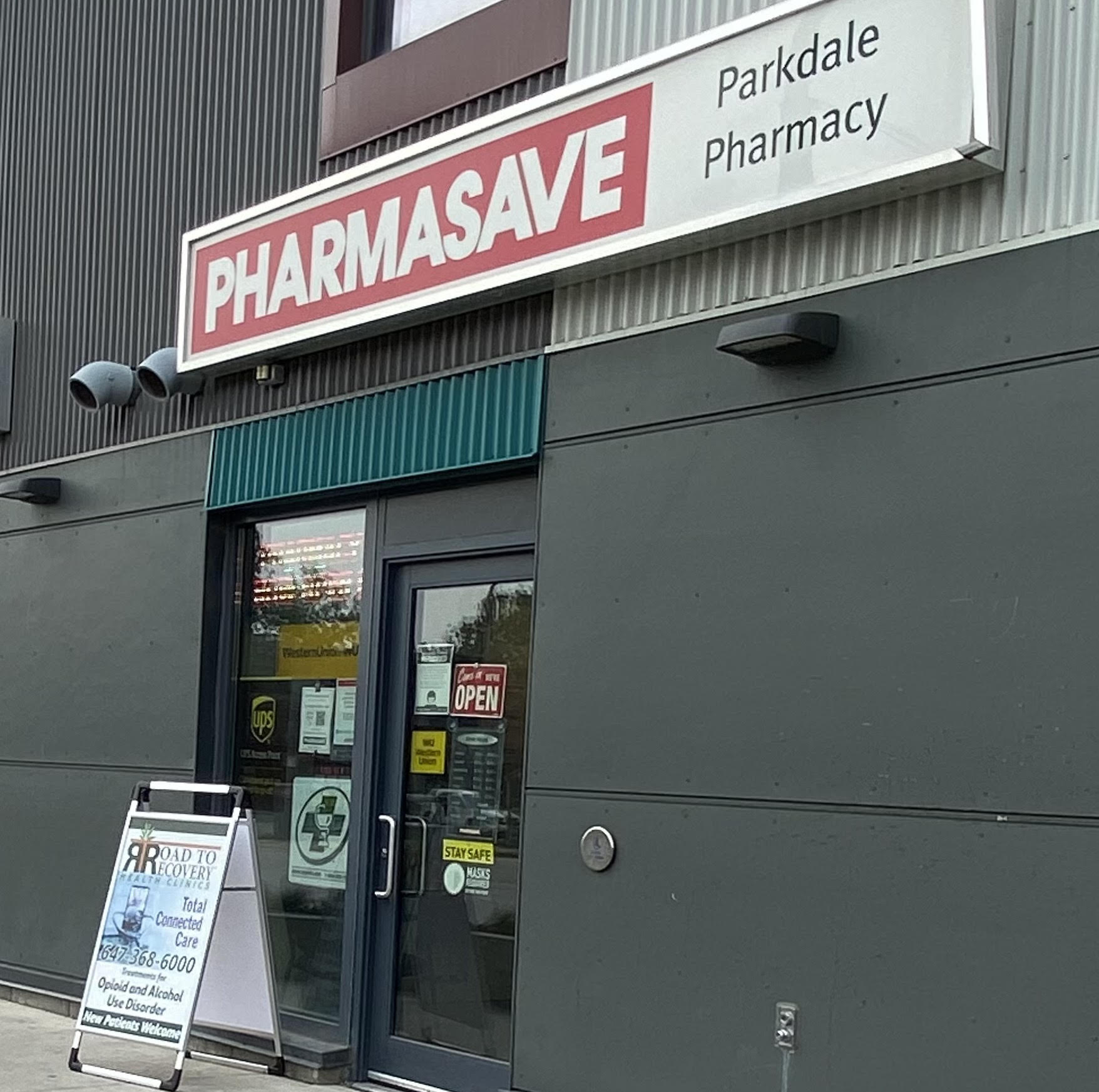 Road to Recovery addiction clinic Hamilton Store Front