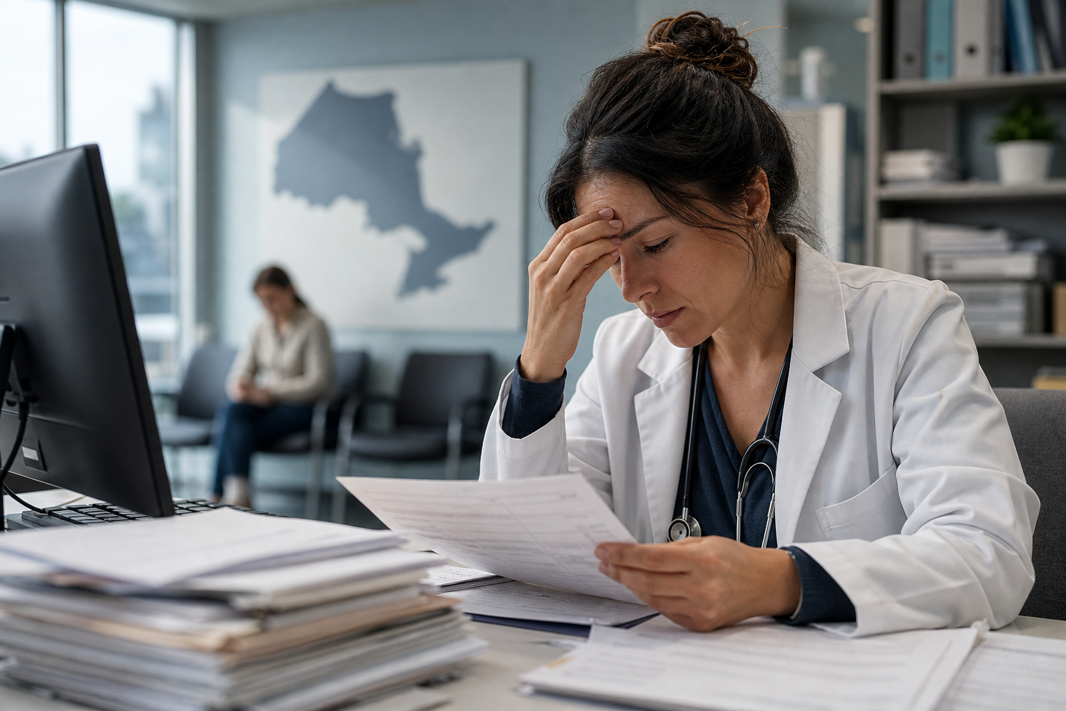 What psychiatry referral coordination errors delay care in Ontario?